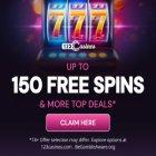 Up to 150 free spins