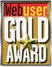 Winner of Web user Gold Award